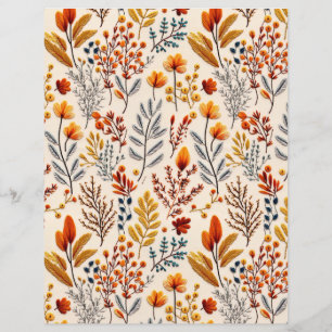 papier à mortier motif brodé