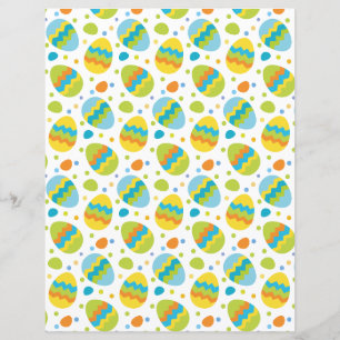 Papier à Motif à écailles mignon Oeuf de Pâques