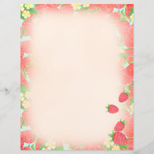 Papier à papeterie bleu fraise