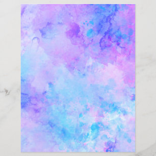 Papier à papier à écailles violet et turquoise