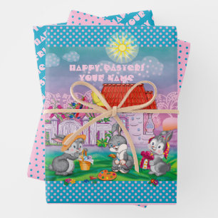 Papier à papier à envelopper pour lapin pour bébé 