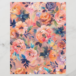 Papier à papier à gratte-ciel pastel pastel