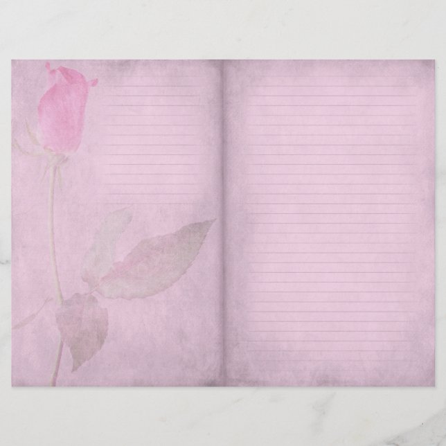 Papier à papier à papier à découper rose rose (Devant)