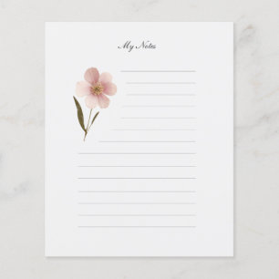 Papier à papier à papier à papier à lettres rose f