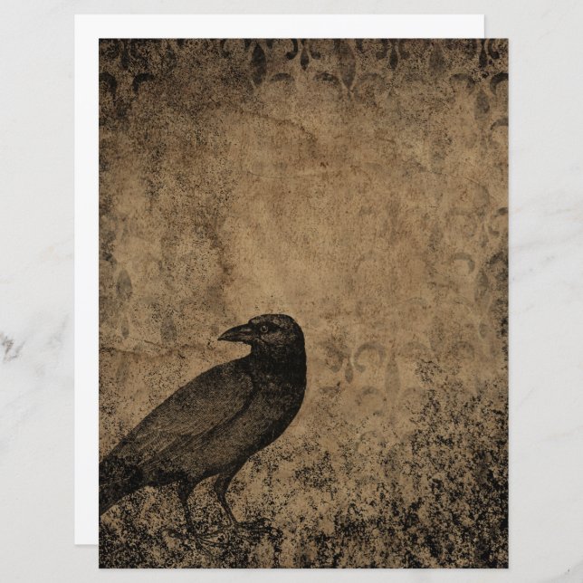 Papier à papier à scandale d'Halloween gothique Ra (Devant / Derrière)