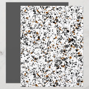 Papier à papier à scandale simple Funky Terrazzo A