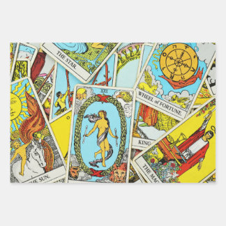 Papier à papier d'enlèvement de Tarot à feuilles p
