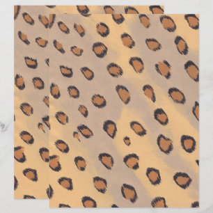 Papier à papier Poster de animal Leopard