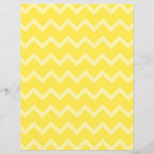 Papier à papier pour album Chevron jaune à deux fa