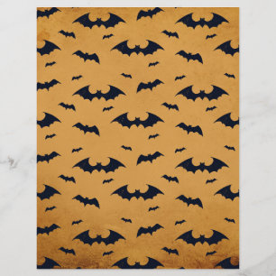 Papier à papier pour album Halloween à chauves-sou