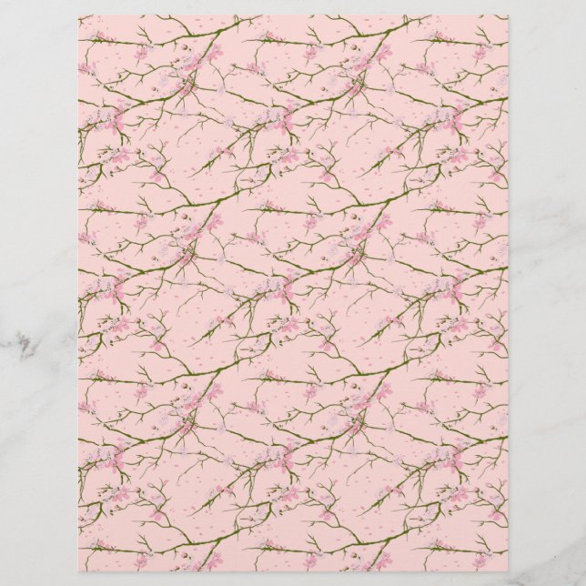 Papier à papier pour album photo Sakura Pink Arts  (Devant)