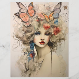 Papier à papier pour l'élégance de l'époque victor