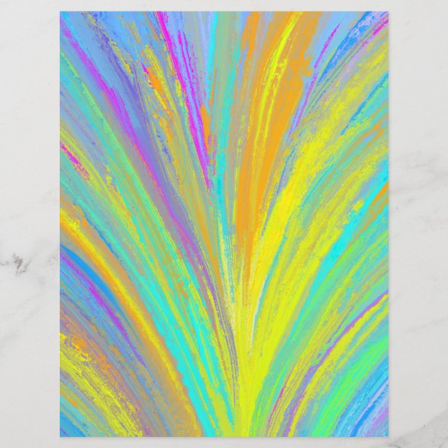 Papier à papier pour les jeux d'été tropicaux Abst (Devant)