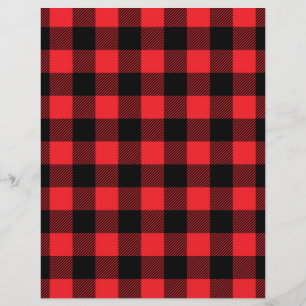 Papier à rebut à bille de Buffalo Check Plaid - Ro