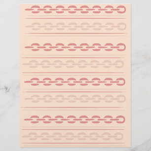 Papier à rebut à chaîne de broche