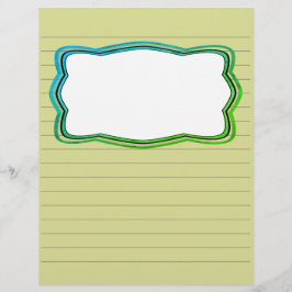 Papier à rebut avec boîte photo