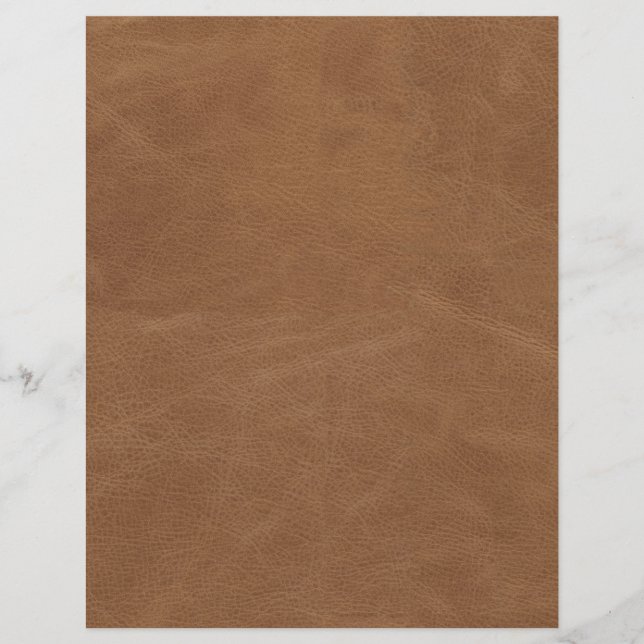 Papier à rebut Brown en cuir Faux (Devant)