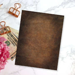 Papier à rebut en cuir Faux World