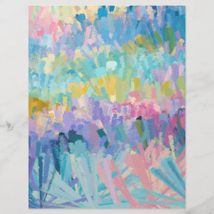 Papier à rebut en feuillage coloré
