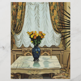 Papier à rebut floral vintage