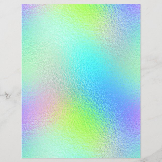 Papier à rebut Iridescente Faux Foil No. 24 (Devant)
