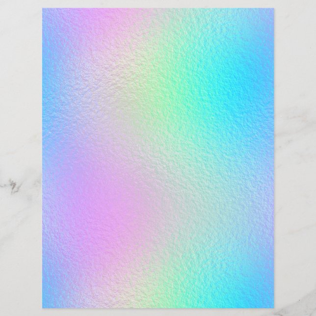 Papier à rebut Iridescente Faux Foil No. 28 (Devant)