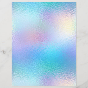 Papier à rebut Iridescente Faux Foil No. 52