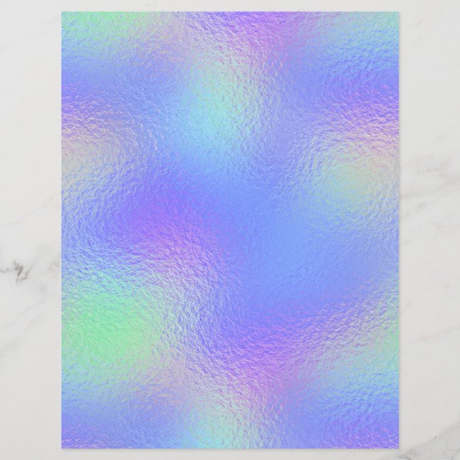 Papier à rebut Iridescente Faux Foil No 69 (Devant)