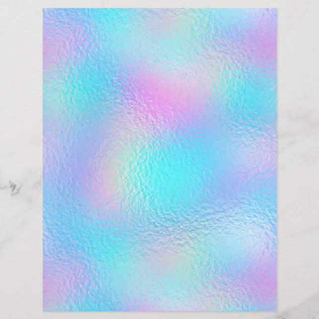 Papier à rebut Iridescente Faux Foil No 73 (Devant)