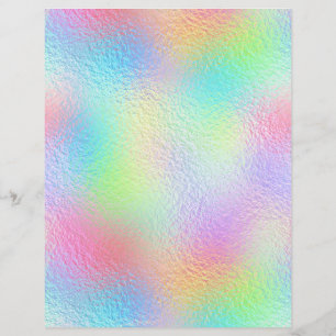 Papier à rebut Iridescente Faux Foil No 77