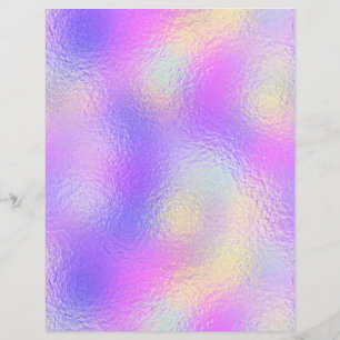 Papier à rebut Iridescente Faux Foil No. 82