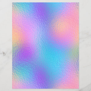 Papier à rebut Iridescente Faux Foil No. 86