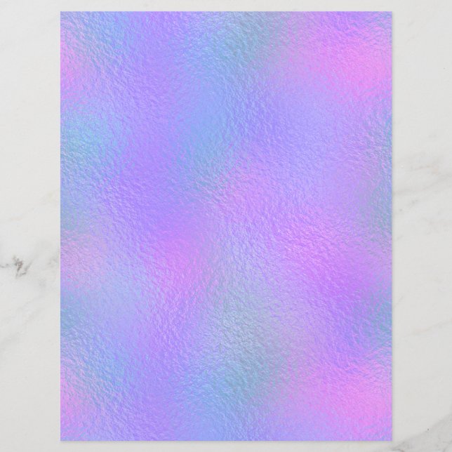 Papier à rebut Iridescente Faux Foil No. 93 (Devant)