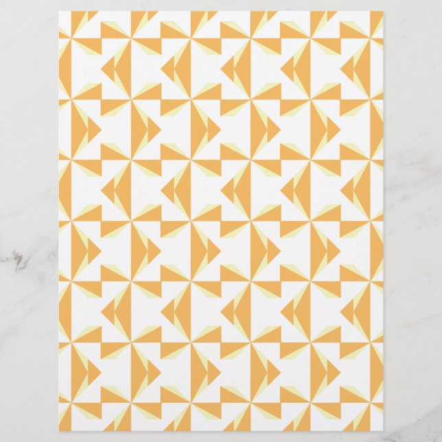 Papier à rebut Pinwheel citrouille (Devant)