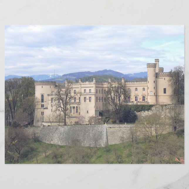 Papier à rebut pittoresque Wolfsberg Castle (Devant)