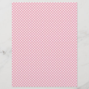 Papier à rebut Poka Rose clair
