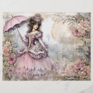 Papier à rebut Rococo Princess