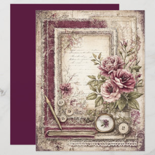 Papier à rebut Victorian & Lace