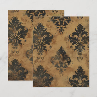 Papier à rebut vintage gothique