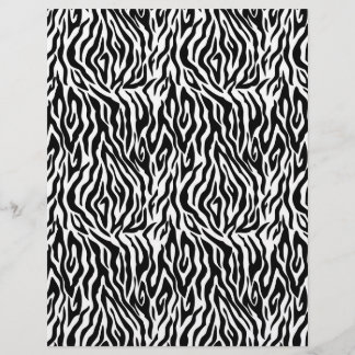 Papier à retouche à deux faces Zebra Print