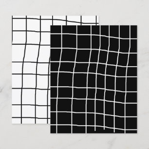 Papier à scandale blanc noir