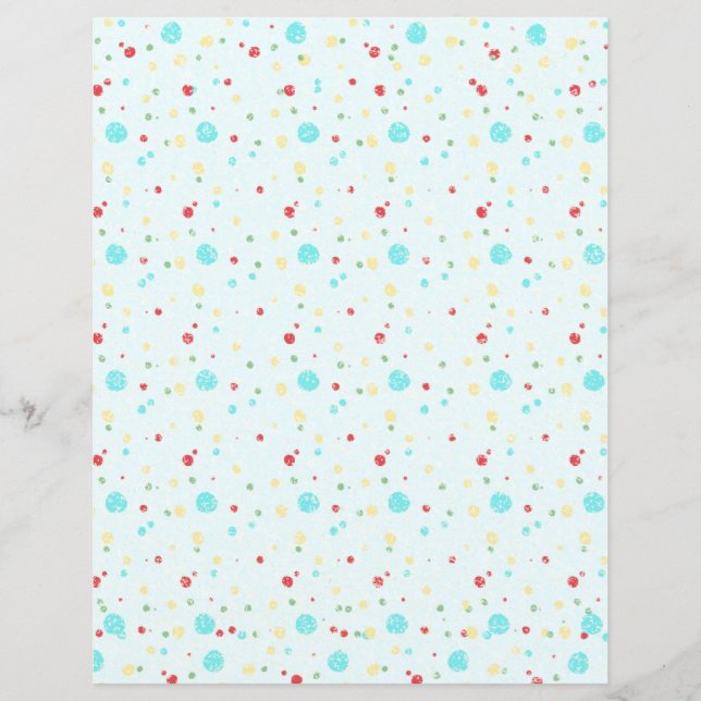 Papier à scandale de Noël mignon (Devant)