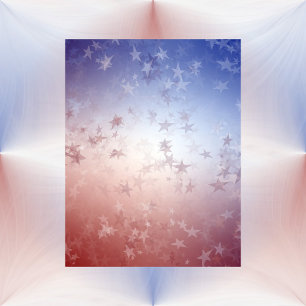 Papier à scandale des étoiles du Jour de l'Indépen