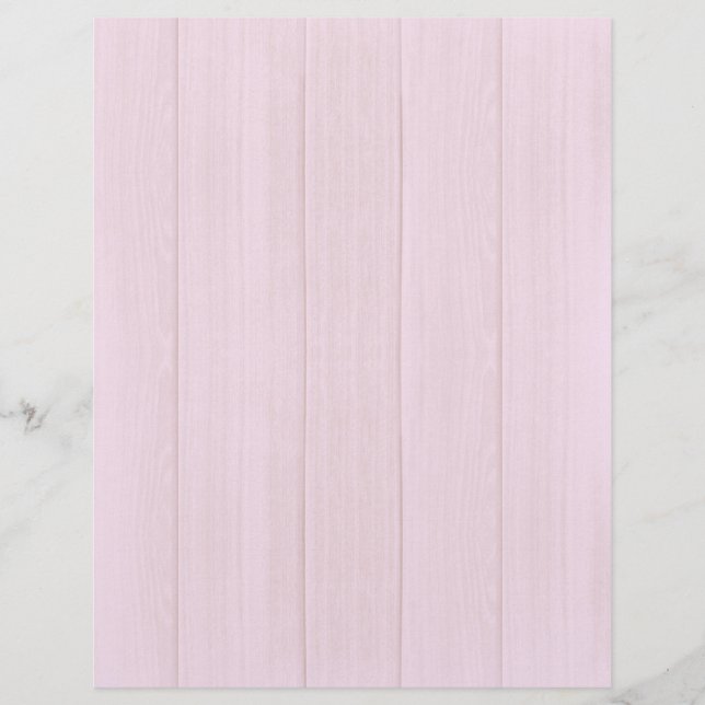 Papier à scandale Pastel Pink Wood (Devant)