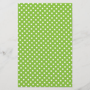 Papier à scandale - Polkadot vert