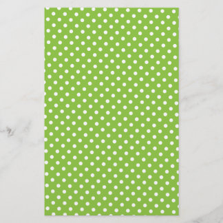 Papier à scandale - Polkadot vert