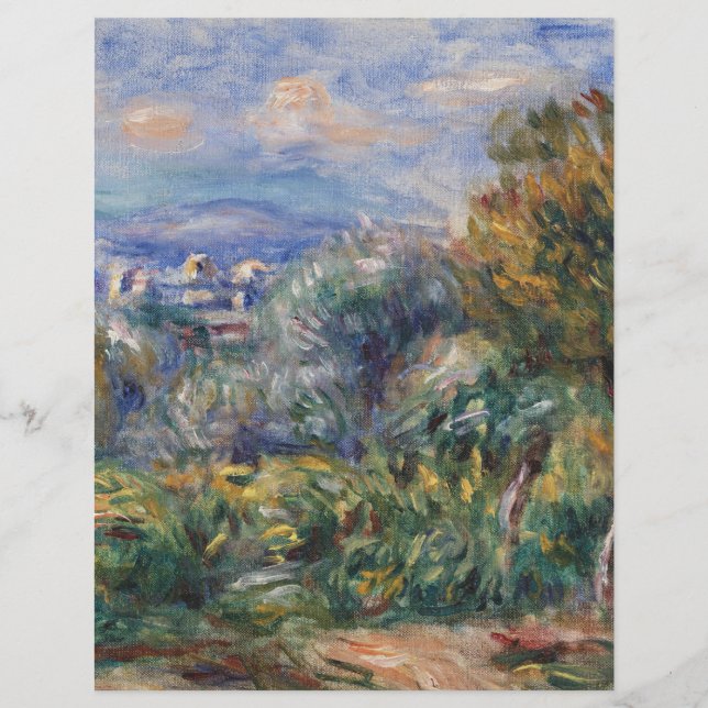 Papier à scandale Renoir Nature Landscape (Devant)