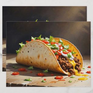 Papier à scandale Taco Still Life