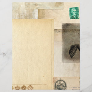 Papier à scandale Vintage Postage Journal
