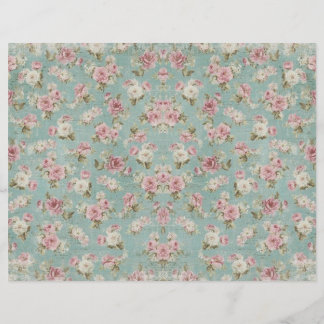 Papier à scandale vintage Shabby Chic